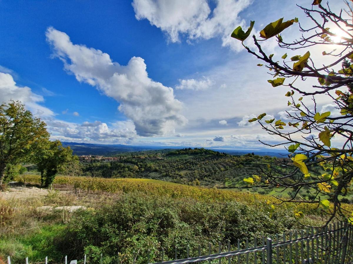 Villa Orizzonte Castelnuovo Berardenga Eksteriør billede