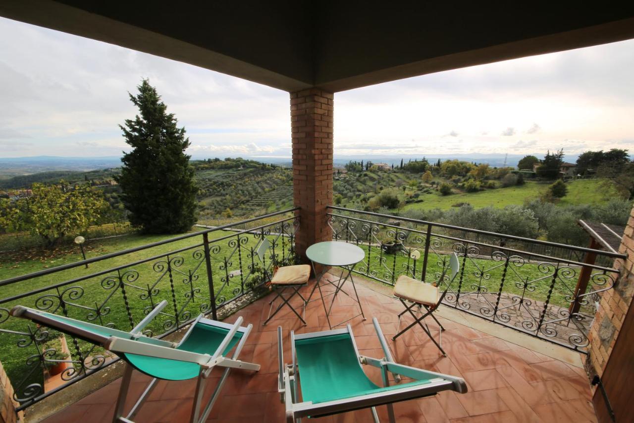 Villa Orizzonte Castelnuovo Berardenga Eksteriør billede